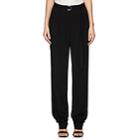 Robert Rodriguez Women's Belted Cady Pleated-front Trousers-black