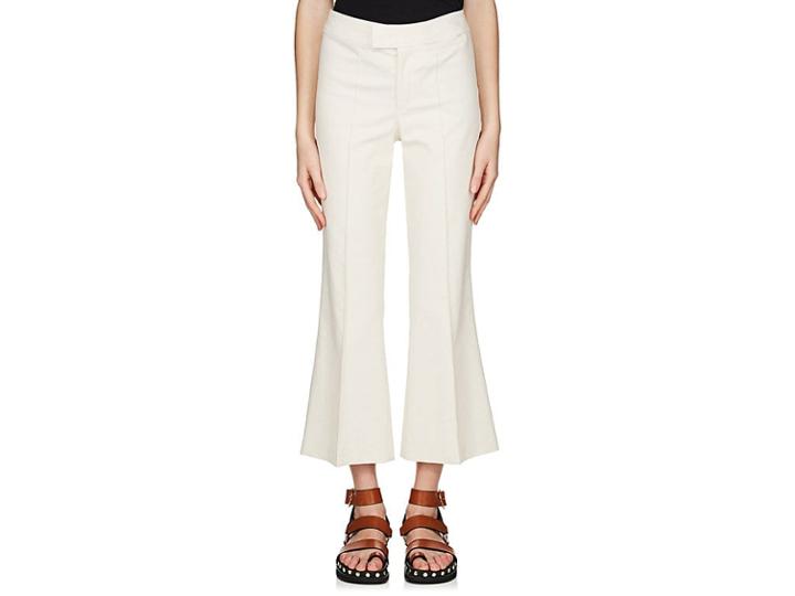 Isabel Marant Women's Nyree Cotton-blend Flared Pants