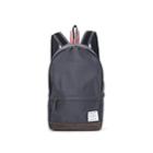Thom Browne Men's Suede-trimmed Backpack - Gray