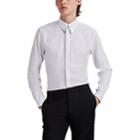 Givenchy Men's Metal-tipped Cotton Shirt - White
