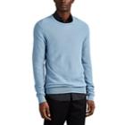 Theory Men's Riland Cotton-piqu Sweater - Blue