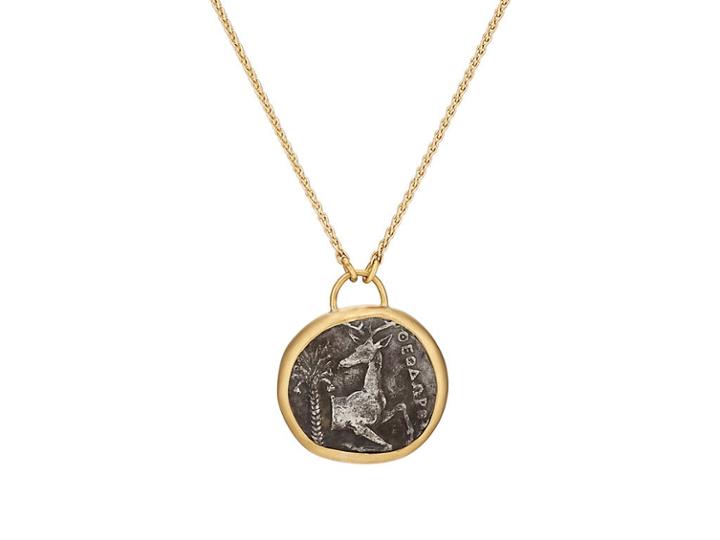 Eli Halili Women's Ancient Coin Pendant Necklace