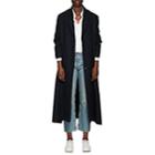 The Row Women's Dranner Cotton-wool Belted Trench Coat-navy
