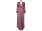 Raquel Diniz Women's Leah Floral Silk Chiffon Maxi Dress