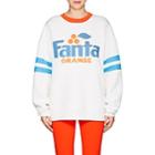 Marc Jacobs Women's Fanta Orange Sweatshirt - White