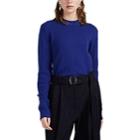 Bottega Veneta Women's Cashmere Crewneck Sweater - Blue