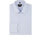 Barneys New York Men's Striped Cotton Poplin Shirt-lt. Blue