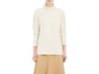 Barneys New York Women's Cashmere Cable-knit Fisherman Sweater