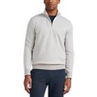 Loro Piana Men's Roadster Cashmere Half-zip Sweater - Light Gray