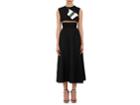 Calvin Klein 205w39nyc Women's Cutout Wool Fit & Flare Dress