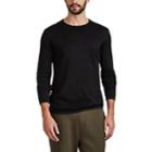 John Varvatos Star U.s.a. Men's Washed Cotton Sweater - Black