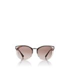 Prada Women's Cat-eye Sunglasses - Brown