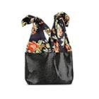 Paco Rabanne Women's Reversible Mesh & Floral Fabric Hobo Bag - Black