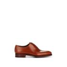 Carmina Shoemaker Men's Leather Wholecut Balmorals - Beige, Tan