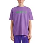 Palm Angels Men's Legalize It Cotton T-shirt - Purple