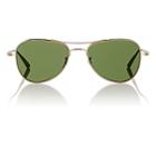 Oliver Peoples The Row Men's Executive Suite Sunglasses - Gold