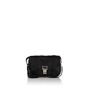 Proenza Schouler Women's Ps1+ Mini Leather Crossbody Bag - Black