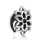 Good Art Hlywd Men's Sterling Silver Floral Boutonnire - Silver