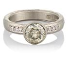 Malcolm Betts Women's Mixed-diamond Ring