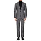 Cifonelli Men's Montecarlo Plaid Wool Two-button Suit-gray