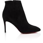 Christian Louboutin Women's Eloise Suede Ankle Boots-black
