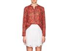 Isabel Marant Toile Women's Floral Cotton Voile Blouse