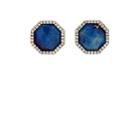 Monique Pan Women's Mixed-gemstone Octagonal Stud Earrings