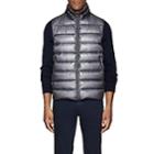 Herno Men's Down-quilted Ripstop Vest-gray
