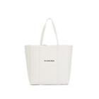 Balenciaga Women's Everyday Small Leather Tote Bag - White