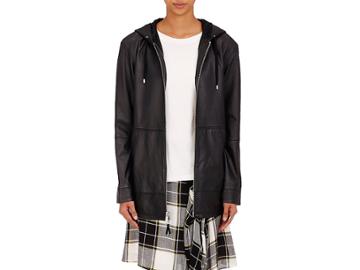 Public School Women's Rin Leather Hooded Jacket