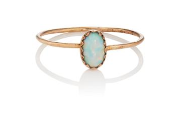 Julie Wolfe Women's Opal Ring