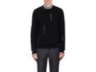 Alexander Mcqueen Men's Ring-detailed Distressed Wool-cashmere Sweater