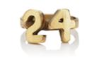 Judy Geib Women's Lucky Number 24 Ring