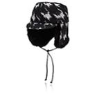 Eugenia Kim Women's Sammy Faux-fur-trimmed Cotton-blend Trapper Hat-black