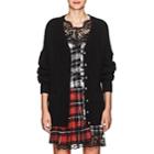 Robert Rodriguez Women's Cable-knit Wool-cashmere Cardigan-black