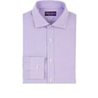 Ralph Lauren Purple Label Men's Micro-check Cotton Poplin Dress Shirt - Purple