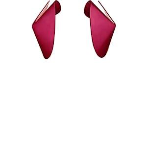 Gaviria Women's Fortune Cookie Earrings-pink