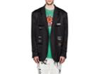 Vetements Men's Satin Oversized Inside-out Two-button Sportcoat
