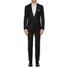 Isaia Men's Sanita Aquaspider Wool Two-button Suit-charcoal