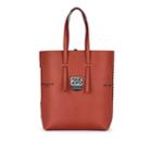 Calvin Klein 205w39nyc Men's The Catch Football Leather Tote Bag - Brown