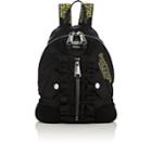 Moschino Women's Leather-trimmed Backpack-black