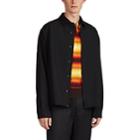 Oamc Men's Spaceship Earth Plain-weave Shirt Jacket - Black