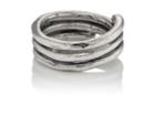 Emanuele Bicocchi Men's Sterling Silver Wrap Ring