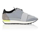 Balenciaga Men's Race Runner Sneakers - Gray