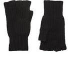 Rag & Bone Fingerless Kaden Gloves-black