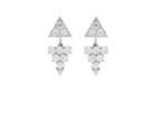 Ileana Makri Women's Diamond Pyramid Earrings