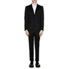 Givenchy Men's Satin-trimmed Wool-mohair Twill Two-button Tuxedo - Black