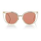 Thierry Lasry Women's Eventually Sunglasses-gold