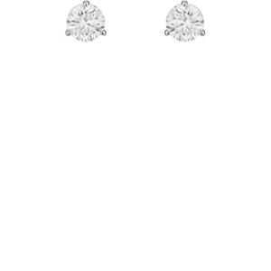 Tate Union Women's Diamond Stud Earrings-silver