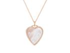 Jennifer Meyer Women's Mother-of-pearl Inlay & Diamond Heart Necklace